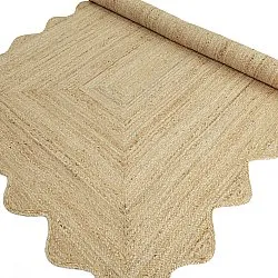 Tapis en jute ondulé - San Francisco (jute)