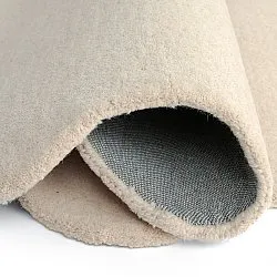 Tapis en laine ondulée - Diu Hand Tufted Wool Premium (crème)