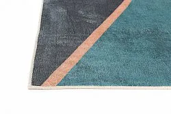 Tapis Wilton - Sanya (rouge/multicolore)