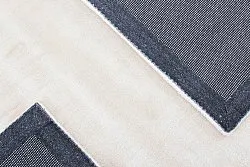 Tapis en viscose - Jodhpur Special Luxury Edition (blanc cassé)