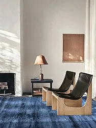 Tapis en viscose - Jodhpur Special Luxury Edition (bleu)