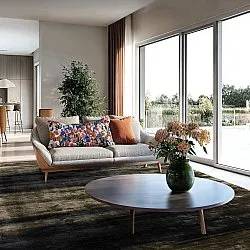 Tapis en viscose - Jodhpur Special Luxury Edition (noir)