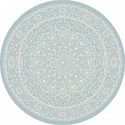 Tapis rond - Vivian (bleu)