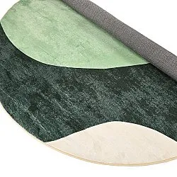 Tapis rond - Barcelona (vert)
