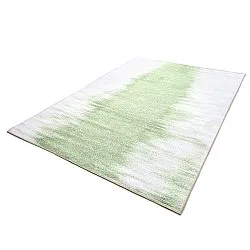Tapis Wilton - Cara (vert clair/beige)
