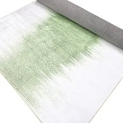 Tapis Wilton - Cara (vert clair/beige)