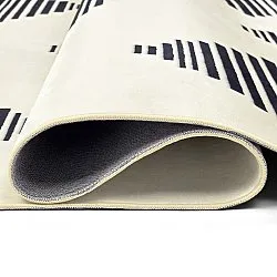 Tapis Wilton - Carmen (crème/noir)