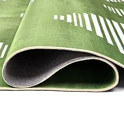 Tapis Wilton - Carmen (vert/blanc)