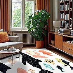 Tapis Wilton - Colmar (beige/multicolore)