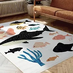 Tapis Wilton - Colmar (beige/multicolore)