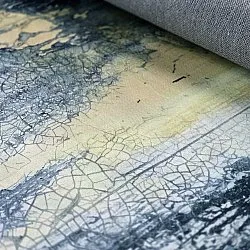 Tapis Wilton - Dolmio (noir/jaune)