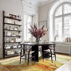 Tapis Wilton - Etienne (beige/doré)