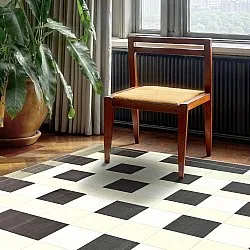 Tapis Wilton - Ferro (marron/crème)
