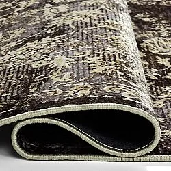 Tapis Wilton - Flowers (marron)