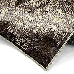 Tapis Wilton - Flowers (marron)