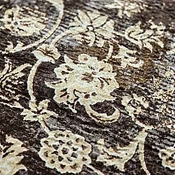 Tapis Wilton - Flowers (marron)