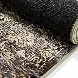 Tapis Wilton - Flowers (marron)