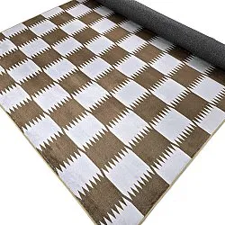 Tapis Wilton - Gobi (marron/blanc)