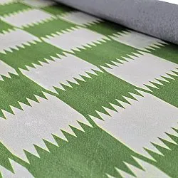 Tapis Wilton - Gobi (vert/blanc)