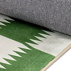 Tapis Wilton - Gobi (vert/blanc)