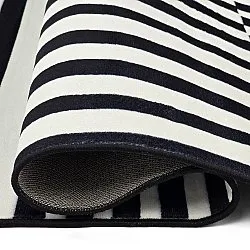 Tapis Wilton - Joma (noir/blanc)