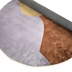 Tapis rond - Lazio (champagne)