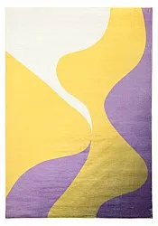 Tapis Wilton - Leiden (jaune/violet)
