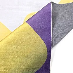 Tapis Wilton - Leiden (jaune/violet)