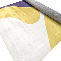 Tapis Wilton - Leiden (jaune/violet)