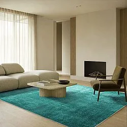 Tapis Wilton - Lynton (bleu pétrole)