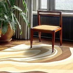 Tapis Wilton - Mudgee (marron/multicolore)