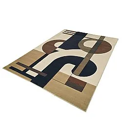 Tapis Wilton - Nysa (marron/multicolore)