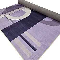 Tapis Wilton - Nysa (violet/multicolore)