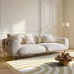 Tapis Wilton - Obidos (beige/blanc)