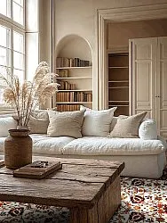 Tapis Wilton - Peking Imperial (blanc)