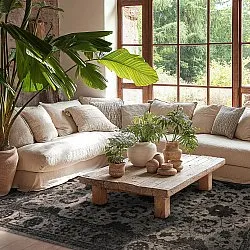 Tapis Wilton - Peking Majestic (gris)
