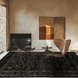 Tapis Wilton - Peking Noble (noir)