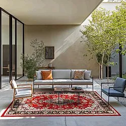Tapis Wilton - Peking (rouge)