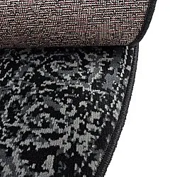 Tapis rond - Pékin (noir)