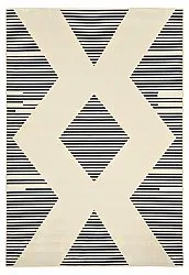 Tapis Wilton - Pucon (noir/crème)