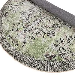 Tapis rond - Rosalie (vert)