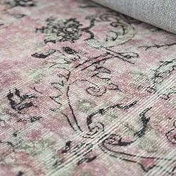 Tapis rond - Rosalie (rose)