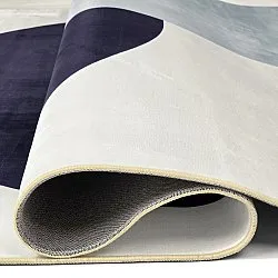 Tapis Wilton - Taos (blanc/noir/gris)