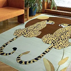 Tapis Wilton - Ubud (léopard)