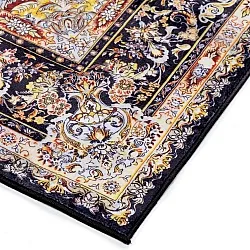 Tapis Wilton - Vakifli (noir/multicolore)