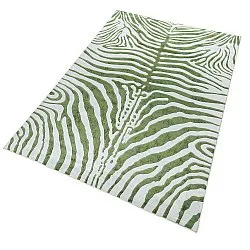 Tapis Wilton - Zebra (vert)