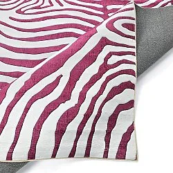 Tapis Wilton - Zebra (rose)