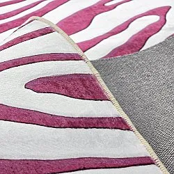 Tapis Wilton - Zebra (rose)