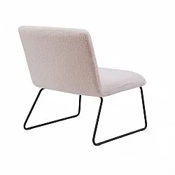 Fauteuil - Chelsea (blanc/teddy)