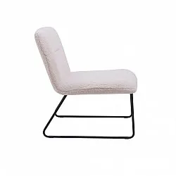 Fauteuil - Chelsea (blanc/teddy)